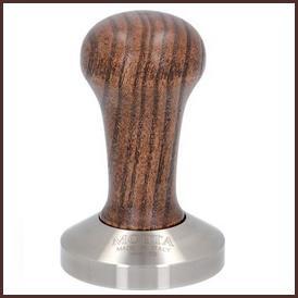 1-TAMPER AUS HOLZEDELSTAHL ø 58 mm k